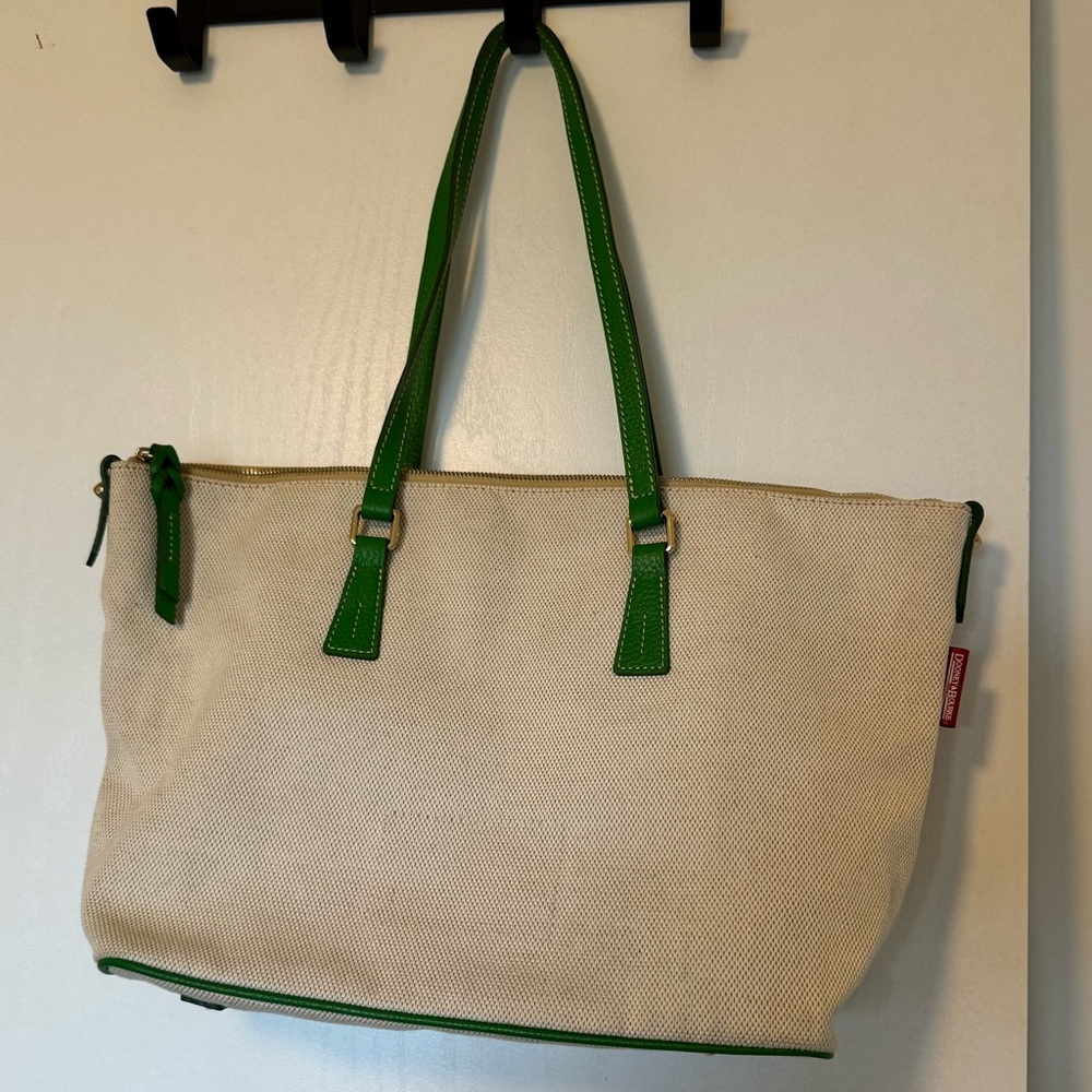 Dooney & Bourke Fogarty Zip Shopper Kelly green